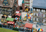 Market stall and accessories set: Farrar unpainted kit HO (1:87) 180582