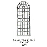 Western style window with round window frame : Grant Line Unassembled Kit (Parts) HO(1:87) 5092