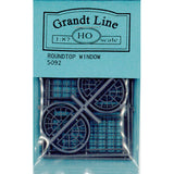 Western style window with round window frame : Grant Line Unassembled Kit (Parts) HO(1:87) 5092