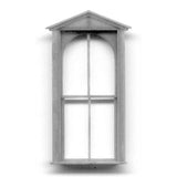 Western Style Window Window Frame Half Round: Grant Line Unpainted Kit (Parts) HO(1:87) 5150