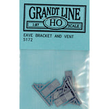 Western Style Window Louver Window : Grant Line Unpainted Kit (Parts) HO(1:87) 5172