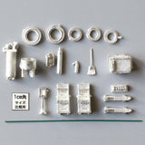 加油站内饰配件：JL Innovative Design 未上漆组装套件 HO (1:87) 510