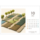 Desktop Calendar MINIATURE LIFE CALENDAR 2023.4-2024.3 : MINIATURE LIFE 4900459553408