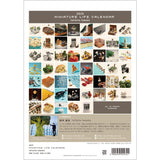 [Pre-order (shipping Mid-September)] MINIATURE LIFE CALENDAR 2025 (Japan Domestic Version / Japanese Holidays, Japanese Titles) : Miniature Calendar 4900459555341