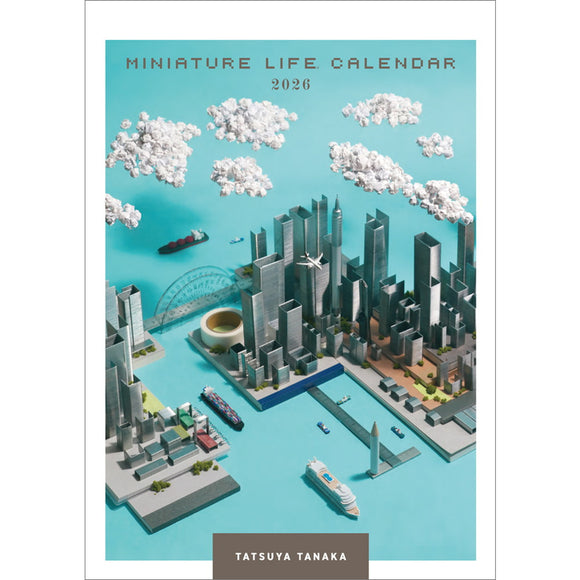MINIATURE LIFE CALENDAR 2026 (Japanese domestic edition / Japanese national holidays available / work names in Japanese) : MINIATURE LIFE (HS=4910.00)