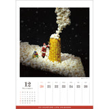MINIATURE LIFE CALENDAR 2026 (Japanese domestic edition / Japanese national holidays available / work names in Japanese) : MINIATURE LIFE (HS=4910.00)