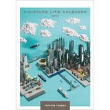 MINIATURE LIFE CALENDAR 2026 (Japanese domestic edition / Japanese national holidays available / work names in Japanese) : MINIATURE LIFE (HS=4910.00)