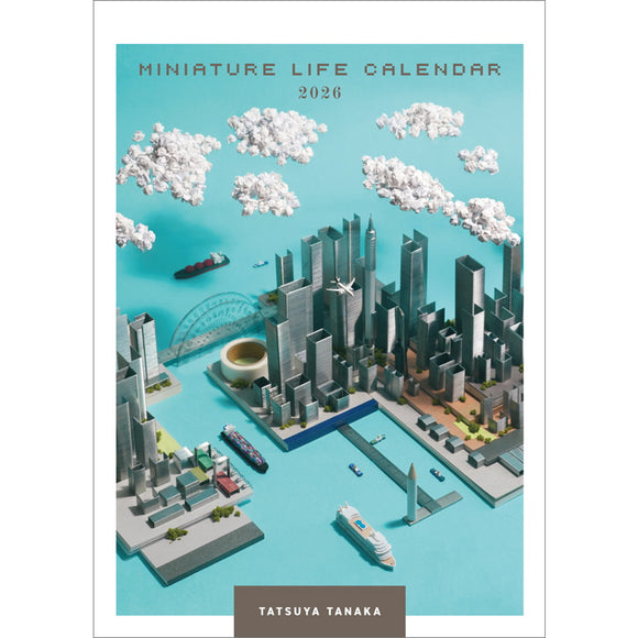 MINIATURE LIFE CALENDAR 2026 (Overseas Version / No Japanese Holidays, English title) : MINIATURE LIFE (HS=4910.00)