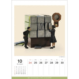 MINIATURE LIFE CALENDAR 2027 (Japanese Domestic Edition / Japanese Holidays / Titles in Japanese)