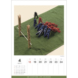 MINIATURE LIFE CALENDAR 2027 (International Edition / No Holiday Markings / Artwork Titles in English)