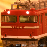 Driver's cab for EF81 (for Company T) 1 car in a set Full Color 3D Parts Electric Locomotive : Sakatsu Pre-colored N (1:150) 801