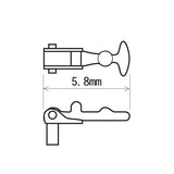 Bonnet strap : Sakatsuo detail up 1:24 3007