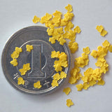 Fine leaf ivy type (small) [yama-buki colour] Approx. 420 sheets : Sakatsuu Material Non-scale 3510