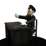 Sakatsu Dolls Series Manabe Collection Seated Station Staff : Sakatsu Painted Complete HO(1:87) 7510