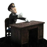 Sakatsu Dolls Series Manabe Collection Seated Station Staff : Sakatsu Painted Complete HO(1:87) 7510