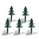 Conifer 3cm 5pcs : Sakatsuu Finished product Non-scale 7604