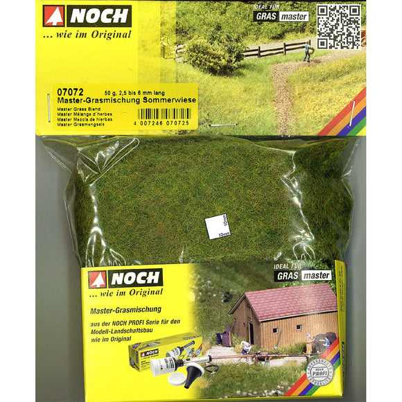 Fibre-based material for Glassmaster static glass 2.5-6mm blend, summer grass primary colour 50g : Noch material, non-scale 7072