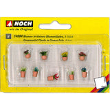 Potted Flower : Noch Finished product N(1:160) 14084