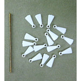 Spiral staircase: Plastruct unpainted kit 1:200 STAS-202