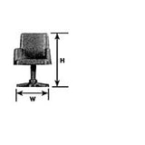 OLC-50 Chair : Plastruct Unpainted Kit O(1:48) 93775