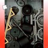 电缆卷筒和运输架：Preiser 未上漆套件 HO(1:87) 17117