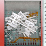 Valla de restricción de carril (barricada): kit de ensamblaje Prizer HO (1:87) 17182