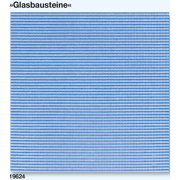 Glass Block : Pre-Colored Kit HO (1:87) 19624