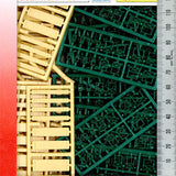 20 sets of beer garden tables and benches (long table, long desk): Preiser assembly kit HO(1:87) 24707