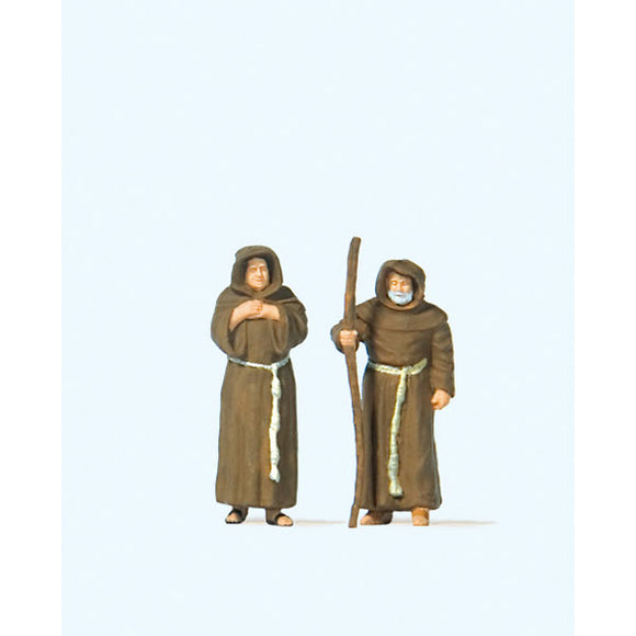 Begging friars : Preiser Painted HO(1:87) 28220
