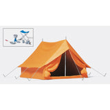 Camping tent. Accessories.: Preiser Unpainted Kit 1:22.5 45215