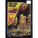 Tree Material Set - Red Leaved Tree (Fine Leaf foliage Fall Mix) : Woodland Materials Non-scale F1135