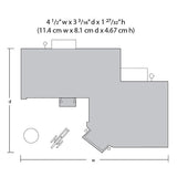 Public Building (City Hall/Police Station) : Woodland Finished product N(1:160) BR4930