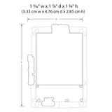 Cozy Cabin (Log cabin) "w/LED" : Woodland - Painted Completed N (1:160) BR4961