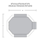 Grand Gazebo (with LED) : Woodland HO (1:87) BR5035