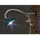 Street light with LED, outside light for wall, shade type, O size, set of 2, JP5662 : Woodland, painted, complete, O(1:48), Just Plug compatible