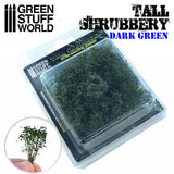 Diorama material Tall Shrubbery dark green : Green Stuff World Material Non-scale GSWD-9924