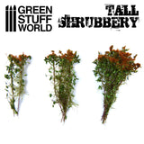 Diorama material Tall Shrubbery Brown Green : Green Stuff World Material Non-scale GSWD-9930