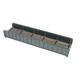 70-Foot Single-Track Through-Girder Bridge Kit: Walsers Unpainted Kit, HO (1:87) 4502