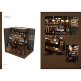 Thick Skirt's Dollhouse Class "How to make a stylish counter bar" : ISHINSHA (Japanese Book) 978-4-910478-14-2