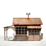 Railway guard station : Takumi Diorama Craft House - painted 1:80