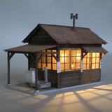 Railway guard station : Takumi Diorama Craft House - painted 1:80