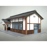 Local Station "Kawamori Station" : Takumi Diorama Craft House - Finished product 1:80