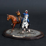 TEXSAS,1874 Lone Ranger with Tonto: Gentaro Asaki painted 1:35