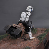 THE BIKE CHASE Endor English Lance Corporal: Gentleman Asagi - Painted - Non-scale