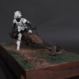 THE BIKE CHASE Endor English Lance Corporal: Gentleman Asagi - Painted - Non-scale