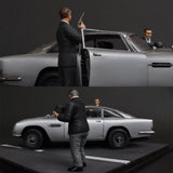 THE JAMES BOND 007 惊悚片金手指：绅士浅木绘 1:24