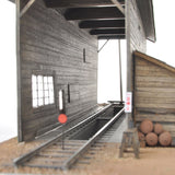 Garaje de trenes en el campo: Matsui Koki Producto terminado HO (1:80)