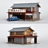 带出租车的车站出租车：伊藤敏夫彩绘 HO (1:80)