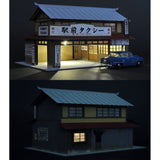 带出租车的车站出租车：伊藤敏夫彩绘 HO (1:80)