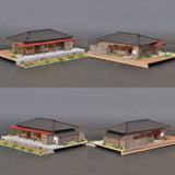 Meiji-mura Station 1:87 HO Narrow Display Stand : Toshio Itoh Pre-painted HO(1:87)